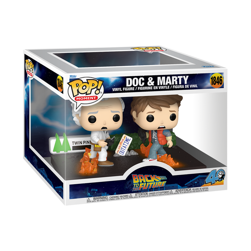 Funko POP! Movies: Back To The Future - Doc & Marty 1846