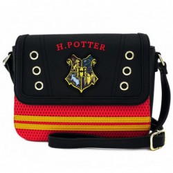 HP Faux Leather Crossbody Bag