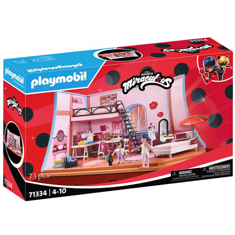 Playmobil : Miraculous - loft de Marinette 71334