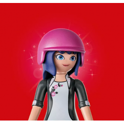 Playmobil : Miraculous - passeio em scooter por Paris 71864