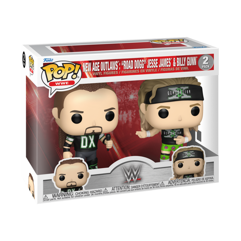 Funko POP! WWE: New Age Outlaws- 2PK