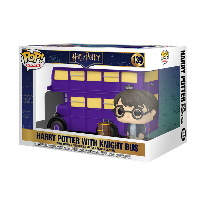 Funko POP! Moment Deluxe - Movies: Harry Potter with Knight Bus 139