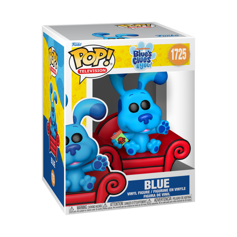 FUNKO POP!  Premium:  Blue's Clues S2- Blue w/couch