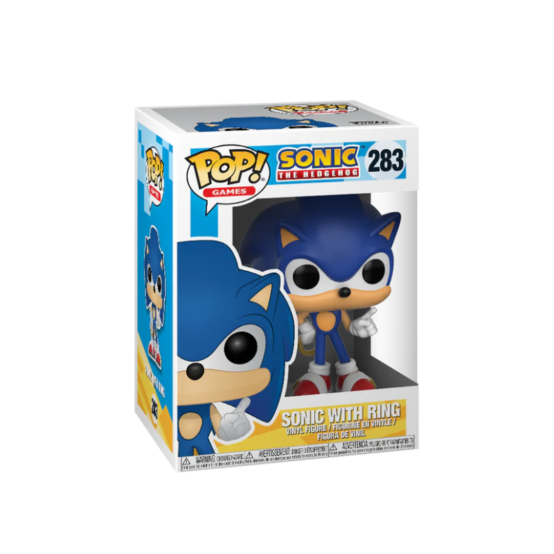 FUNKO POP Games: Sonic - Sonic with Ring 283
