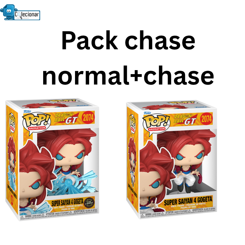 Funko POP! Anime: Dragon Ball GT & Dragon Ball - SS4 Gogeta w/Chase (Glow)