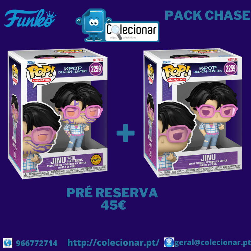 Funko POP! Movies: KPOP Demon Hunters - Jinu 2259 (PACK CHASE - NORMAL + CHASE)