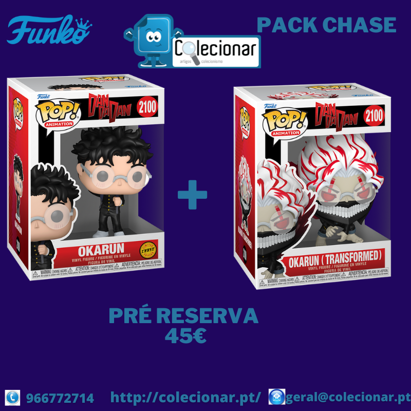 Funko POP!  Animation: DANDADAN- Okarun w/Chase 2100