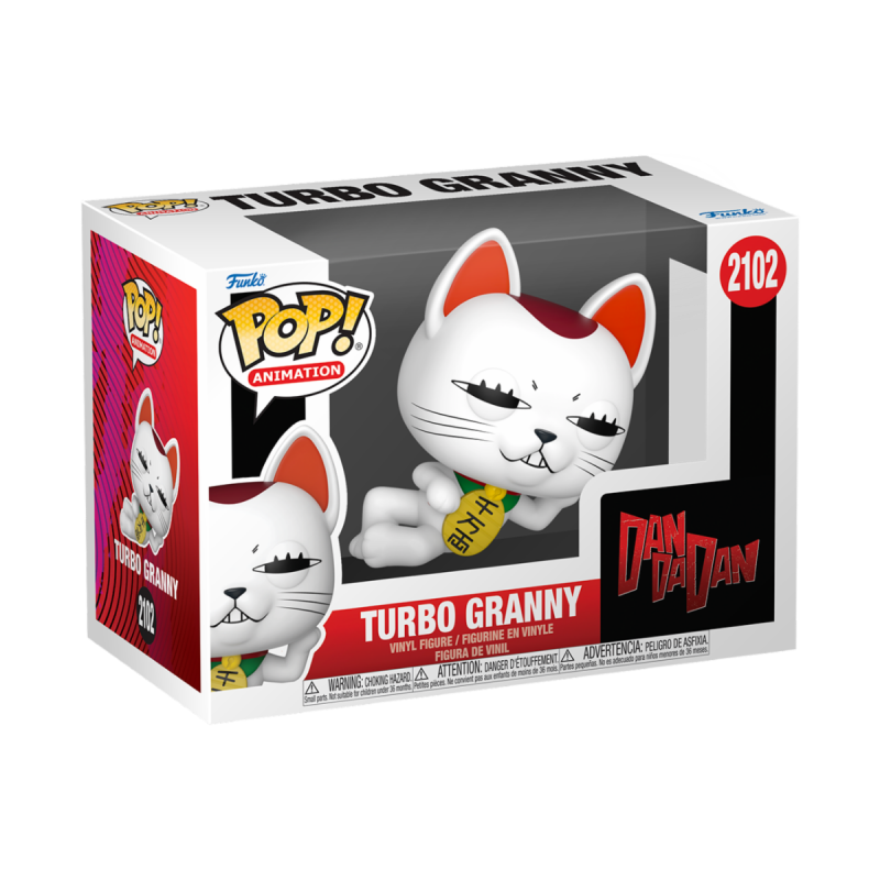 Funko POP!  Animation: DANDADAN- Turbo Granny Cat 2102