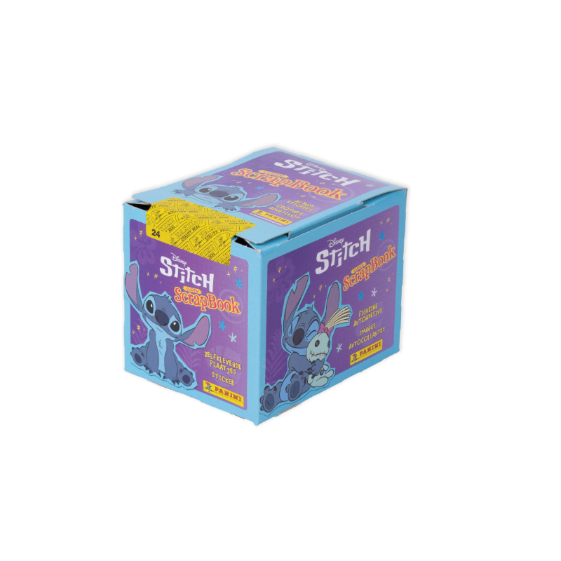 PANINI- Stitch Super Scrapbook Disney - Caixa 50 saquetas - Caixa completa
