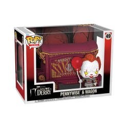 FUNKO POP!FUNKO POP!POP Town:TV: IT: Welcome to Derry– Pennywise & Wagon 49