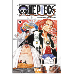 LIVRO MANGÁ- ONE PIECE - N.º 9 - O homem dos 100 milhões