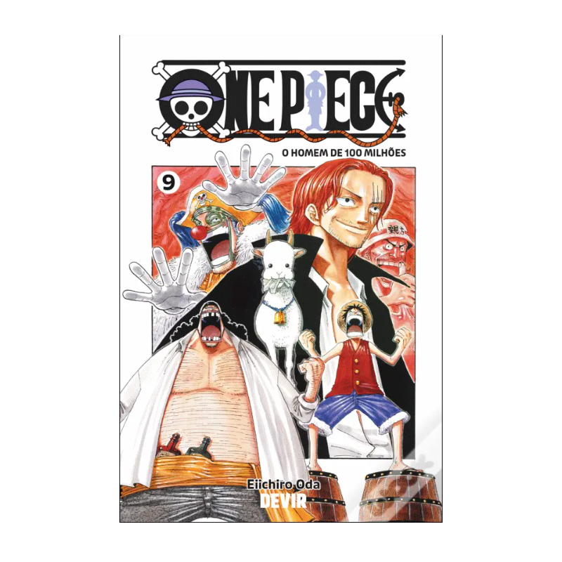 LIVRO MANGÁ- ONE PIECE - N.º 9 - O homem dos 100 milhões