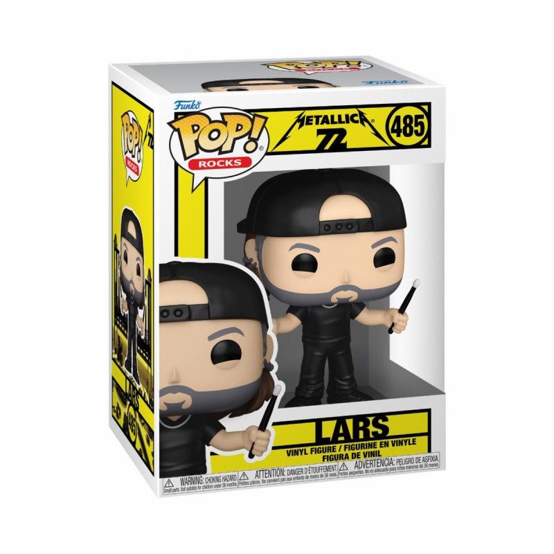 Funko POP! Rocks: Metallica - MT - Lars (72S) 485