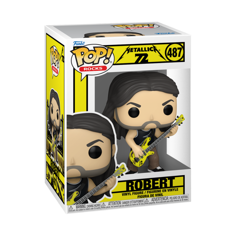 Funko POP! Rocks: Metallica - MT - Robert (72S) 487