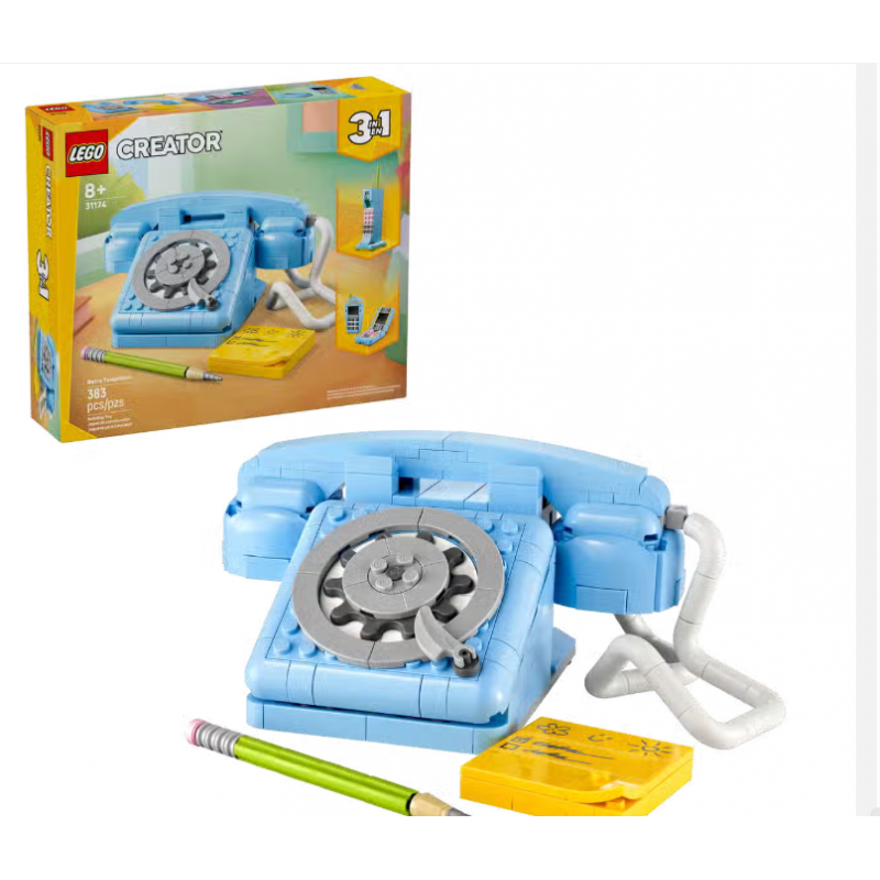 LEGO:    Creator 3-in-1 Telefone Rétro 31174