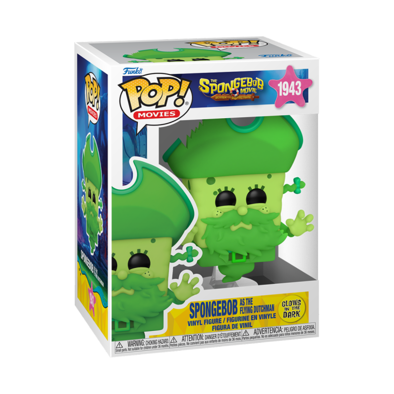 Funko POP! Movies: The SpongeBob - The Flying Dutchman (Glow) 1943