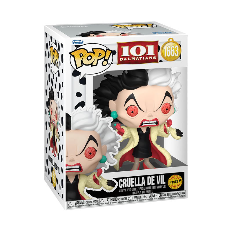 FUNKO POP! Disney -101 Dalmatas- Cruella de Vil (Classic) 1663 (chase)