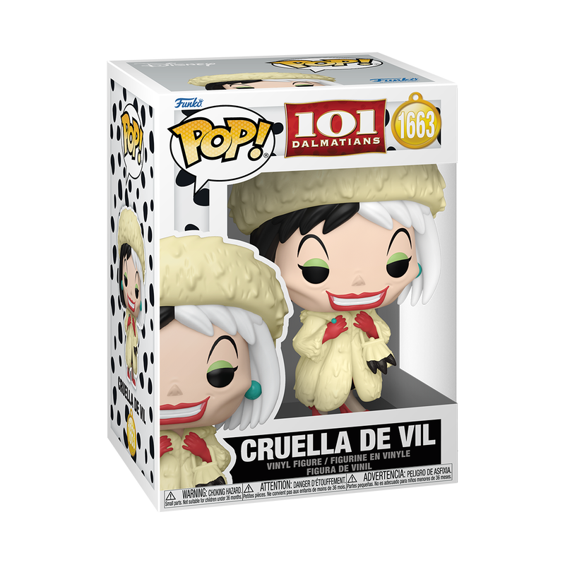 FUNKO POP! Disney -101 Dalmatas- Cruella de Vil (Classic) 1663