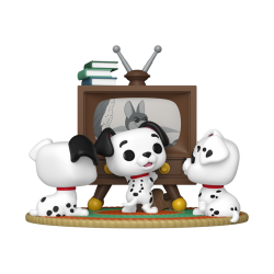 Funko POP! Disney Pop! 101 Dalmatians / Moment Rolly, Patch & Lucky with TV