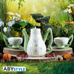 DISNEY - Teapot - with Tinkerbell cups set