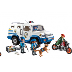 Playmobil Action Heroes - Transporte de dinheiro policia 71597