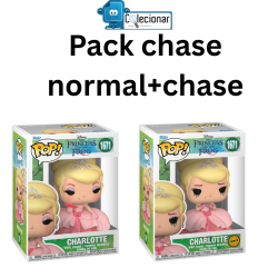 Funko POP! Movies - Disney: The Princess & the Frog S2- Charlotte 1671 (Pack Chase Normal+Chase)