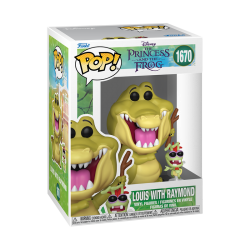 Funko POP! Movies - Disney: The Princess & the Frog S2- Louis w/Raymond 1670