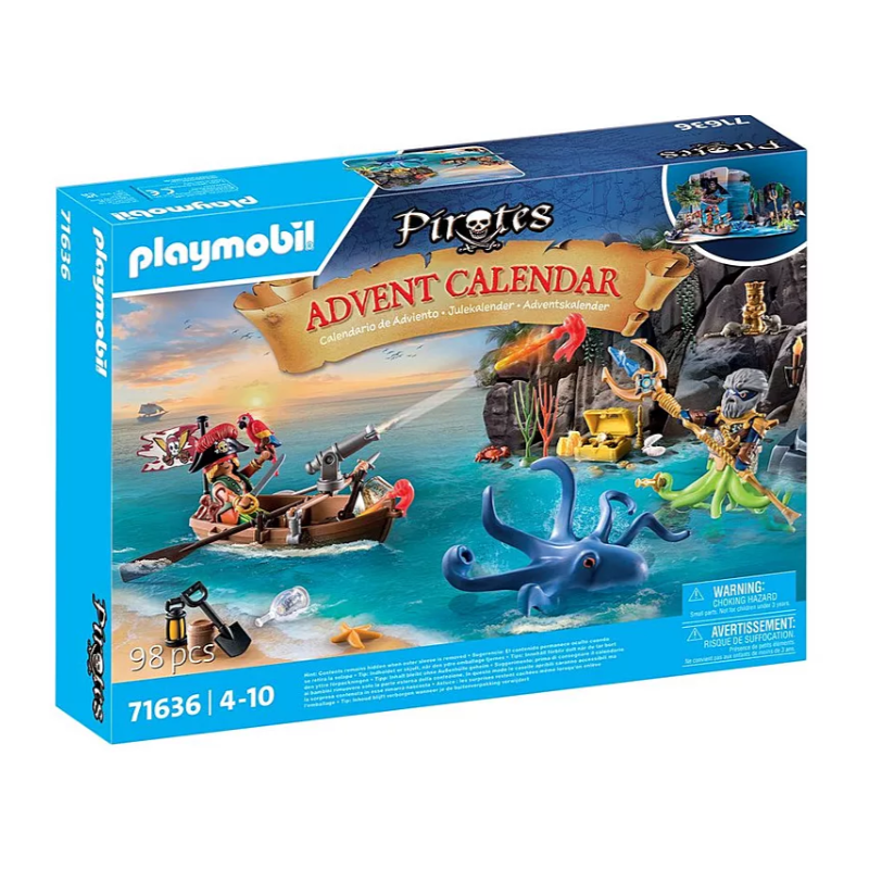 Playmobil -Calendário do Advento: Piratas 71636