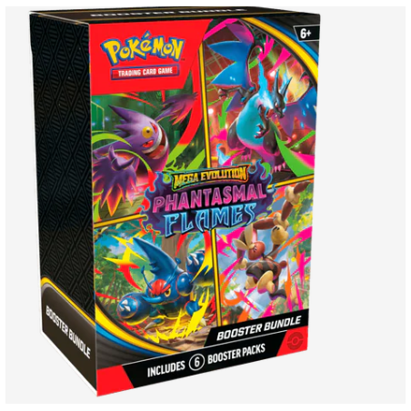 Pokemon Mega Evolutions Booster Bundle (Español) - Griffin Games Pokemon Mega Evolutions Booster Bundle (Español) - Griffin Games