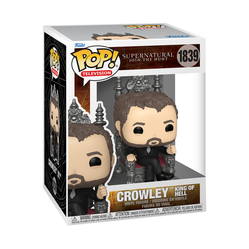 Funko POP!Television-  SupernaturalS6- Crowley King of Hell 1839