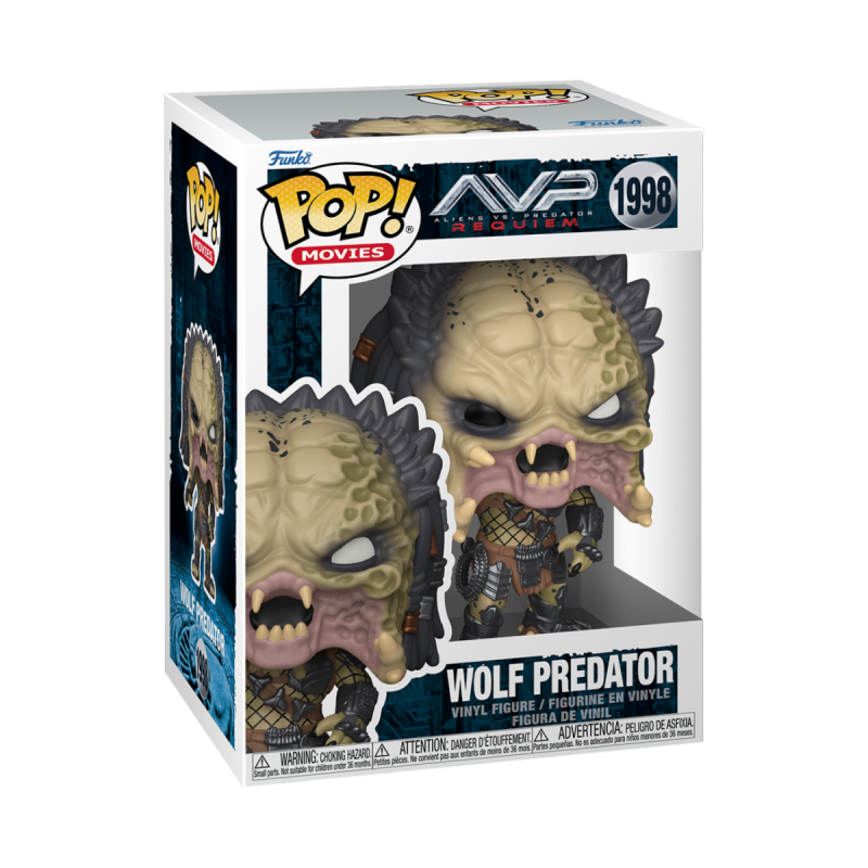 Funko POP! Movies: Predator S3 – Wolf Predator 1998
