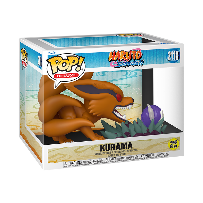 Funko POP! Animation: Naruto-Deluxe Kurama (Glow) 2118