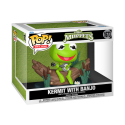 Funko POP!Disney - MuppetsS3 Deluxe Kermit with Banjo 1673