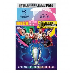 Topps - Champions League 2025/26 Cromos-  MEGA Booster Pack
