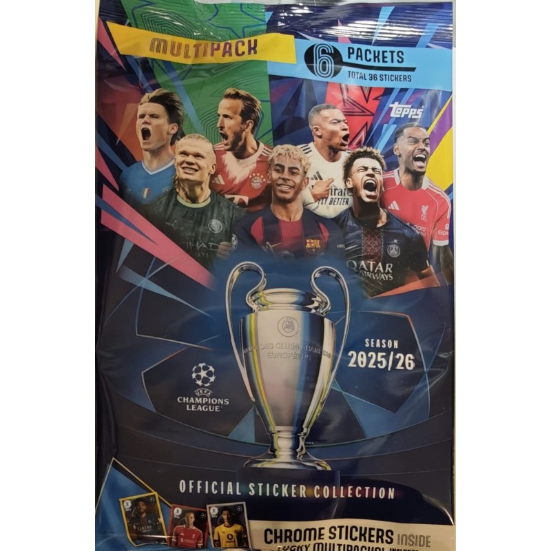 Topps - Champions League 2025/26 Cromos-MultiPack