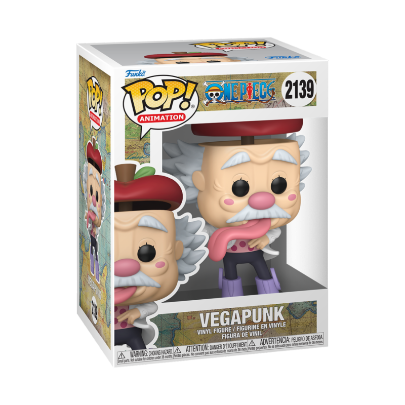 Funko POP!  Animation - One Piece -Dr Vegapunk 2139