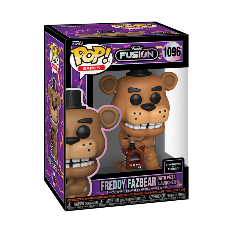 Funko POP! GAMES: FUNKO FUSION - Freddy Fazbear with Pizza Launcher 1096