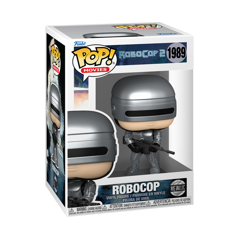 Funko POP!Movies: Robocop S2- Robocop (Metallic) 1989