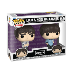 Funko POP! Rocks: Oasis S2 – Liam & Noel Gallagher 2 Pack