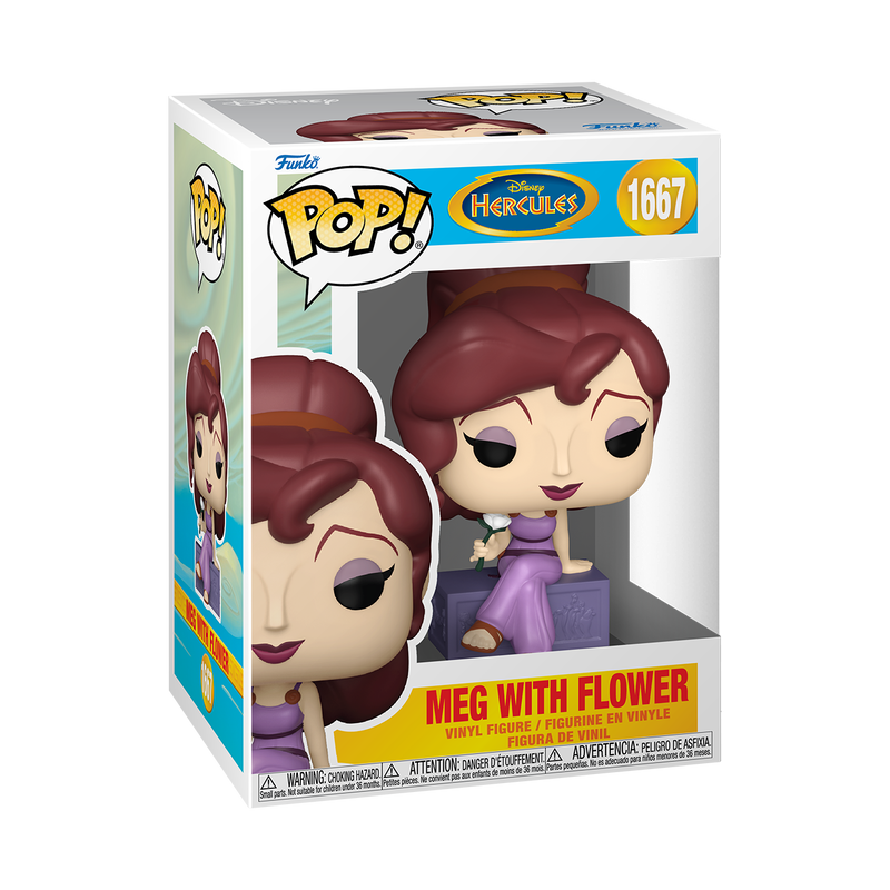 Funko POP!Disney: Hercules - Meg w/flower 1667
