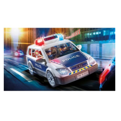 Playmobil - City Action- Carro da Polícia com luzes e som 6873