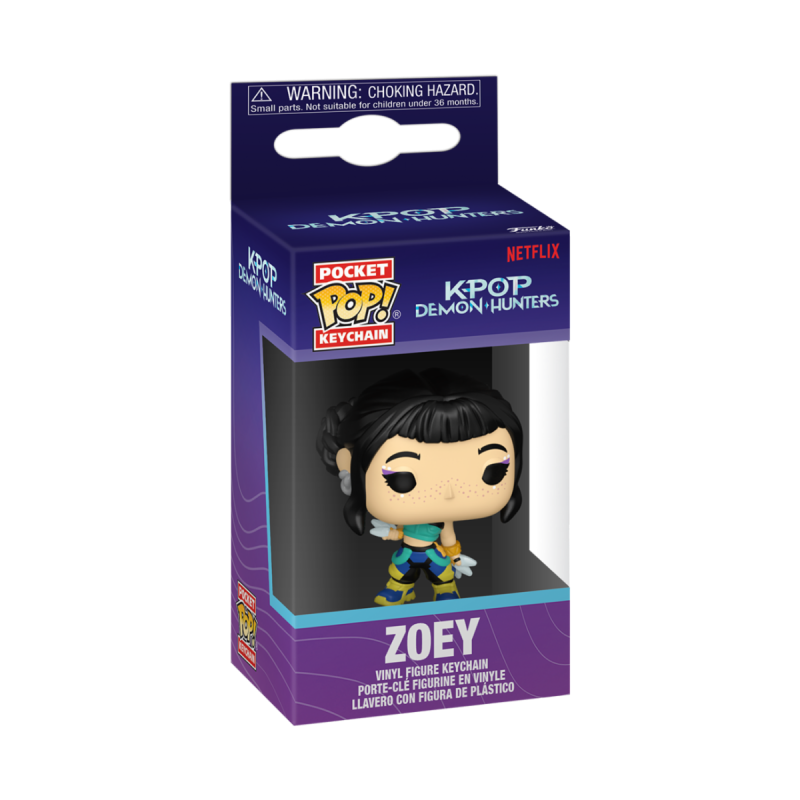 Funko POP Keychain: KPOP Demon Hunters - Zoey