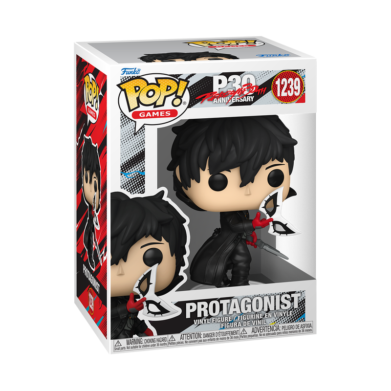 Funko POP! Gaming: Persona 30th Anniversary - Protagonist (REN) - 1239