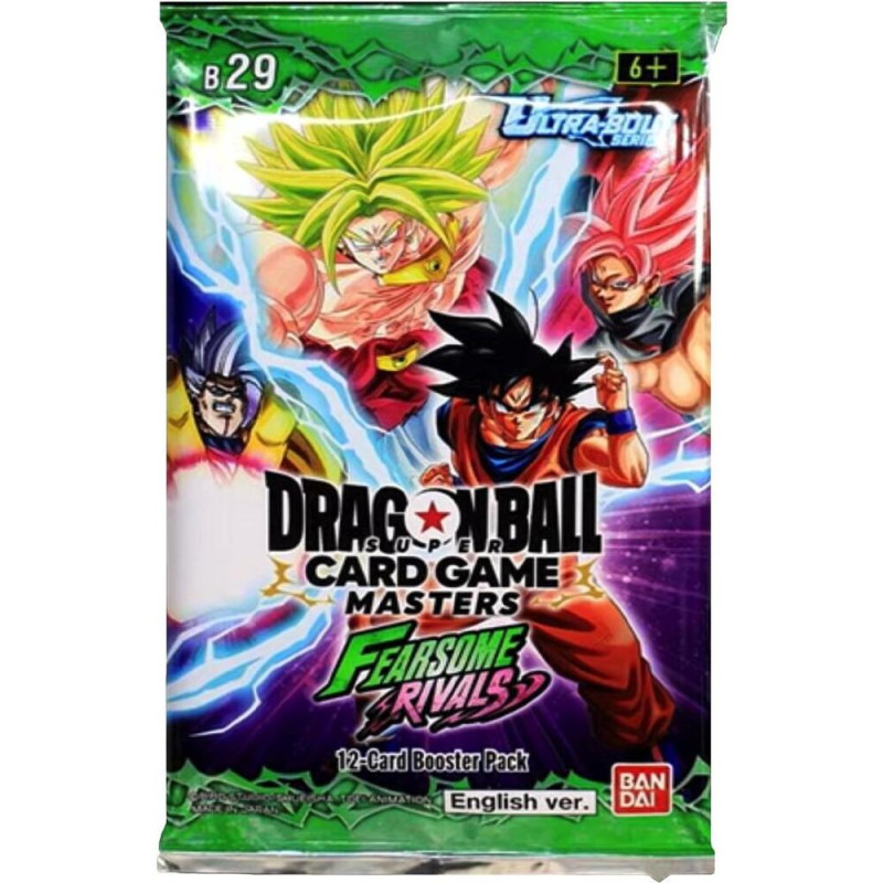 Dragon Ball Super Card Game - Fearsome Rivals Booster Pack - Fearsome Rivals (BT29)-EN