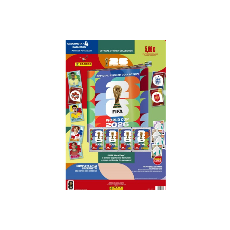 PANINI MUNDIAL 2026 - WORLD CUP 2026  -Starter Pack