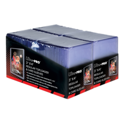 UP - Toploaders Regular 3" x 4" + Sleeves para Cartas (Pack de 200)