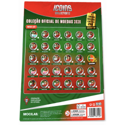 ICoins Collection FPF – ÁLBUM ICOINS COLLECTION II - Coleção Oficial de Moedas da Seleção Portuguesa - EXTENDED