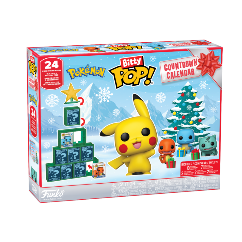 Funko Holiday: Calendars -Calendário do Advento - Pokemon