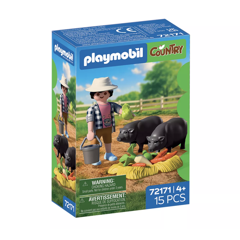 PLAYMOBIL - Agricultor com porco 72171
