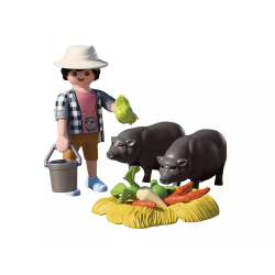 PLAYMOBIL - Agricultor com porco 72171
